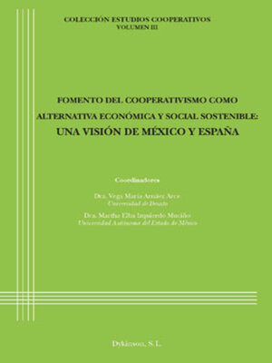 cover image of Fomento del cooperativismo como alternativa económica y social sostenible
